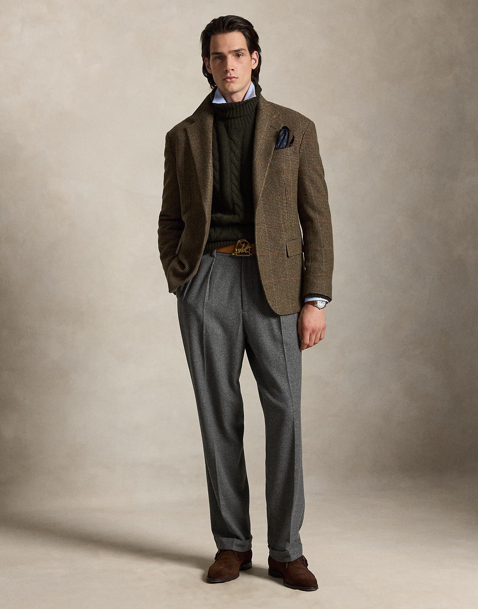 FLANNEL BLEND-WVN-PANTS
