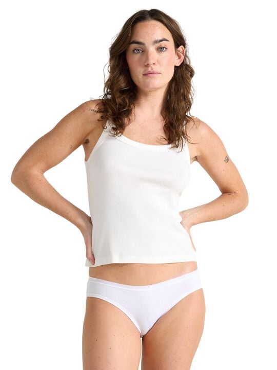 Bikinitrosa med låg midja