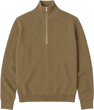Mario half-zip knit