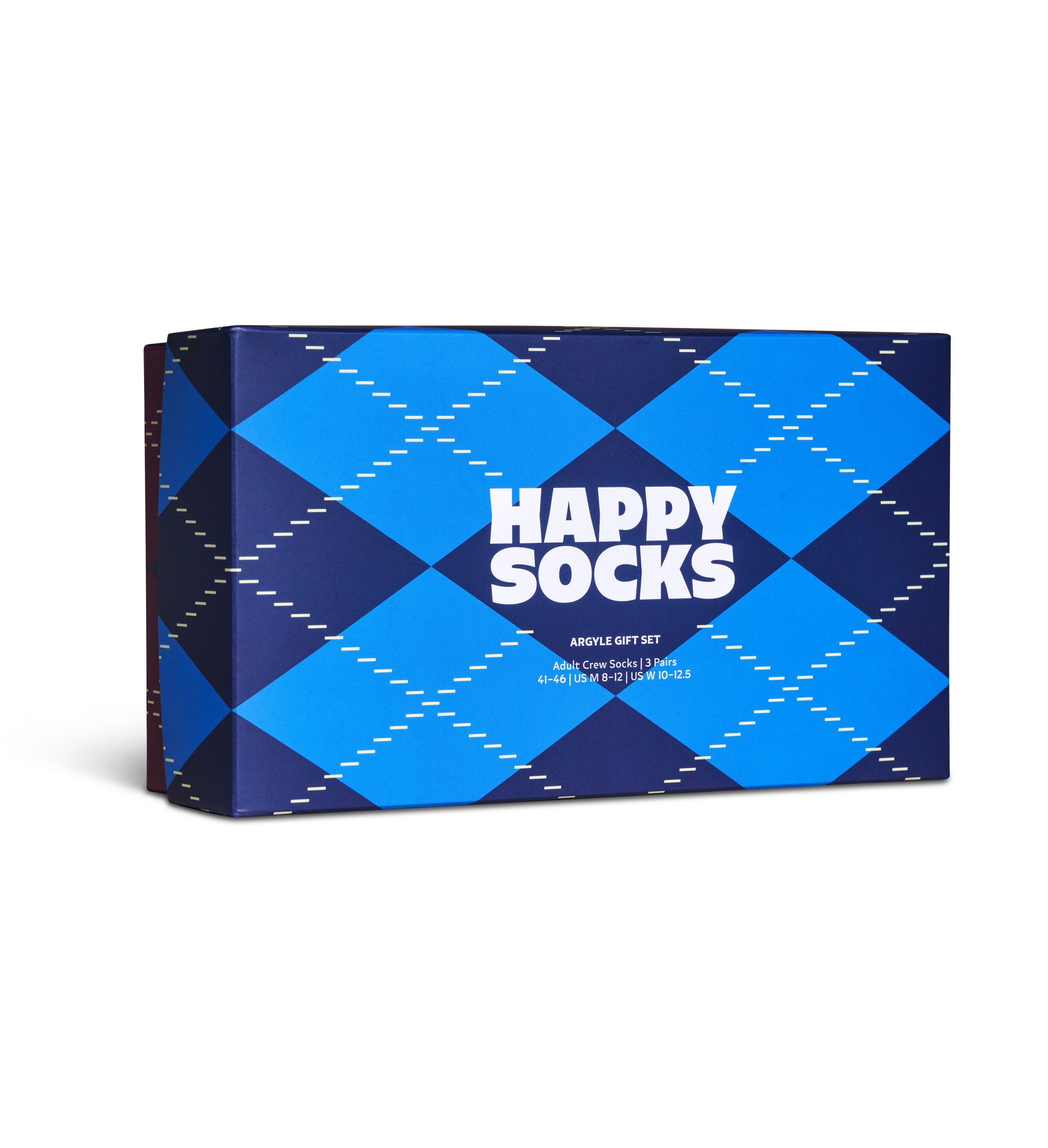 3-Pack Argyle Socks Gift Set