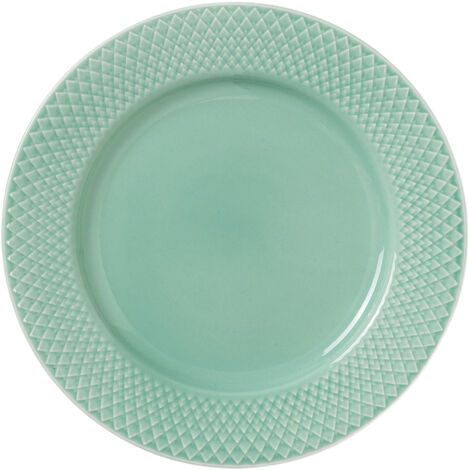 Rhombe Color Frokosttallerken &Oslash;21 cm aqua