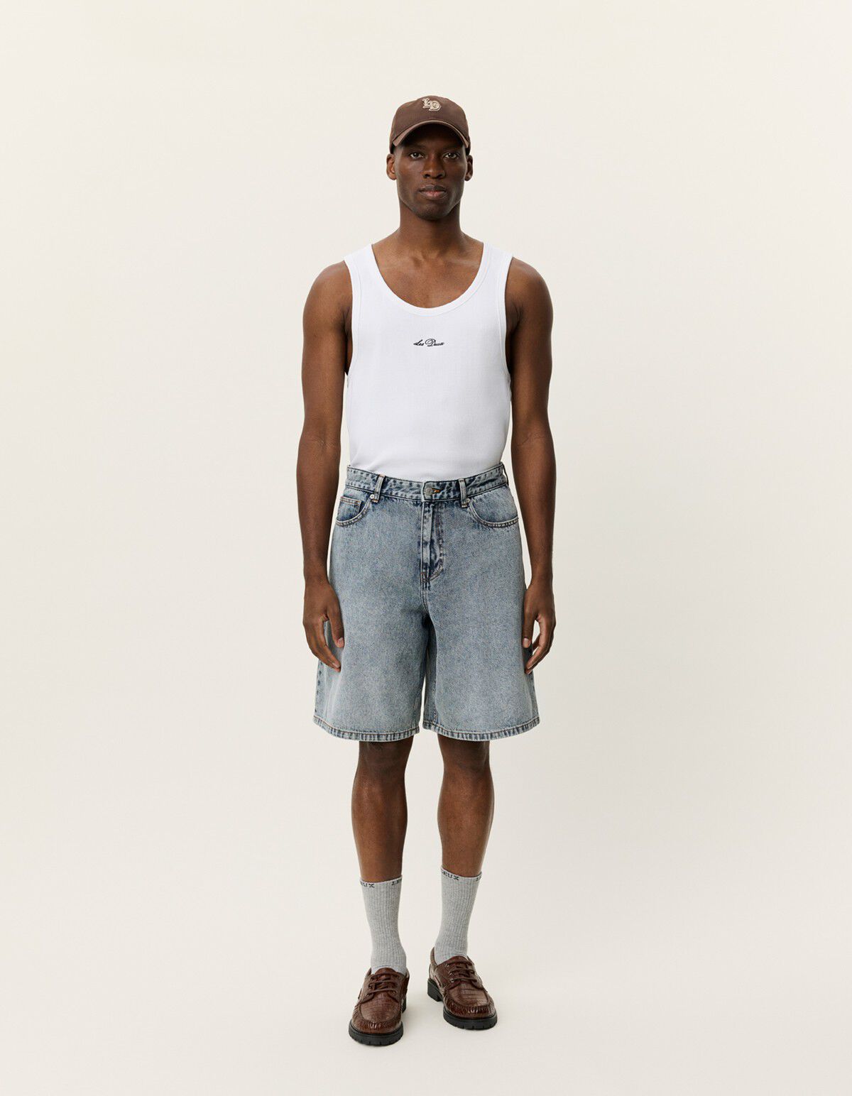 Ryder Ice Blue Denim Shorts