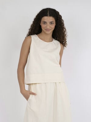 Polly C Poplin Top