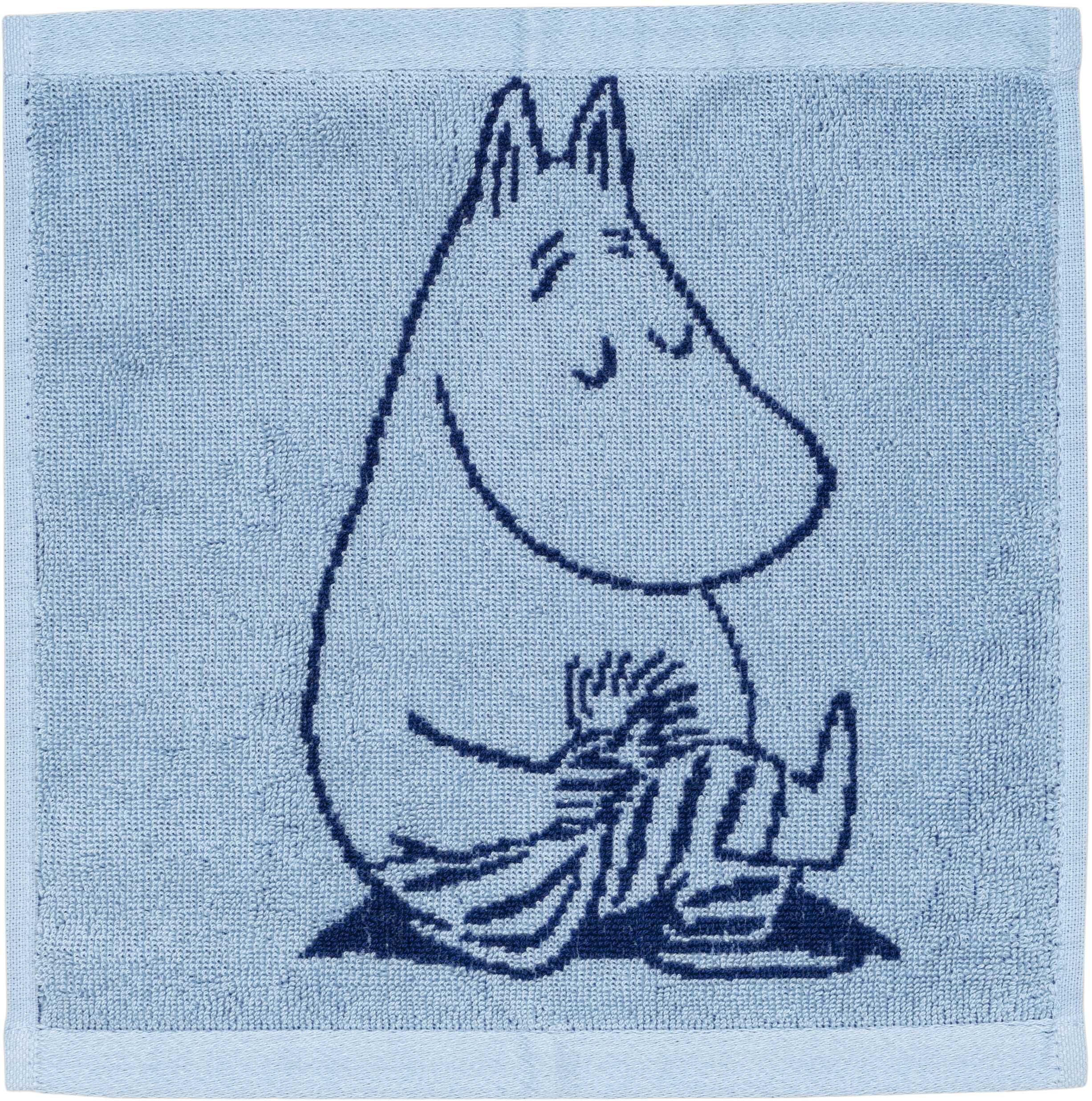Moomin tw 25x25 Moomintroll navy GOTS