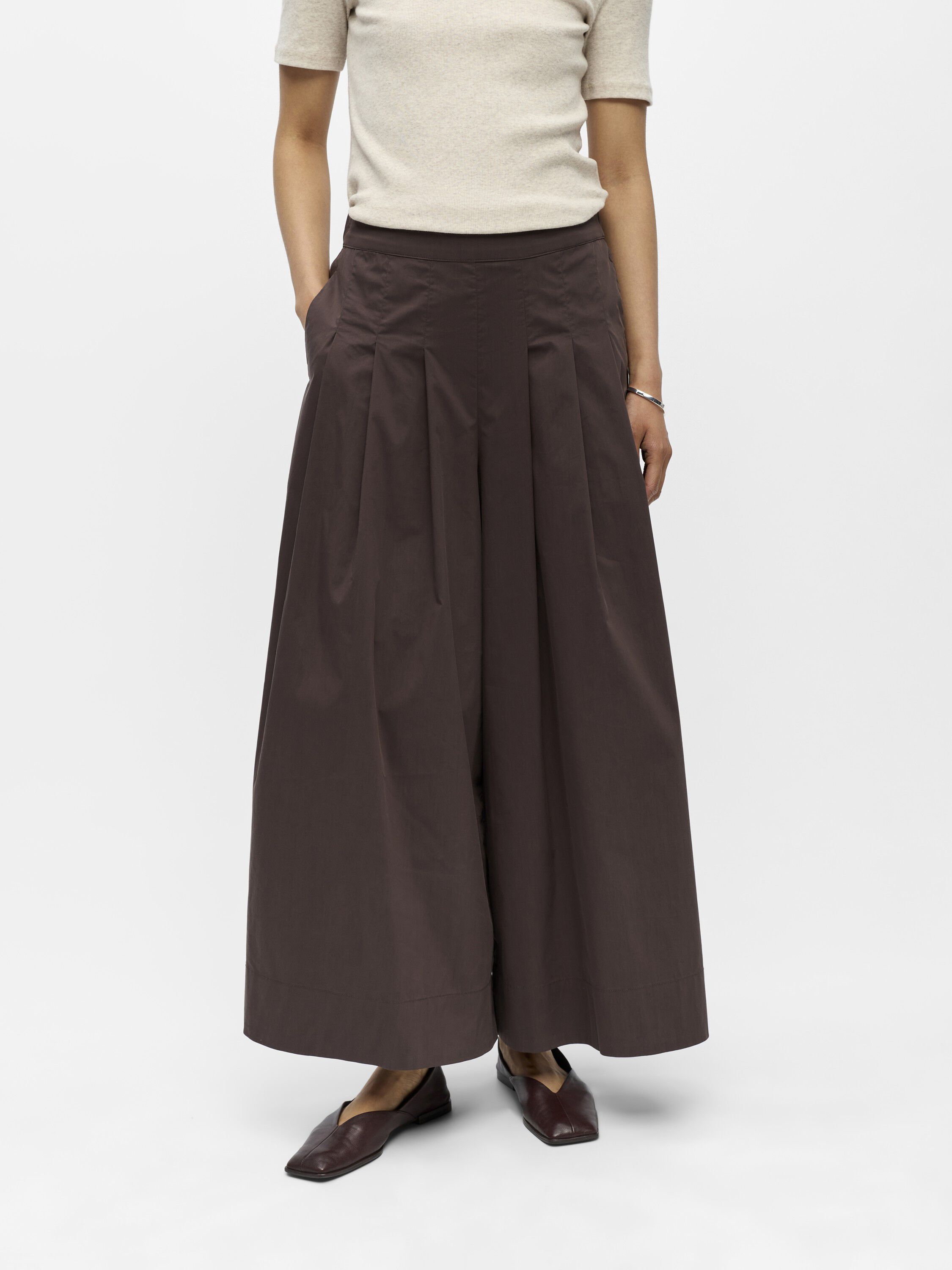 Objpaige Hw Plisse Culotte byxa 145