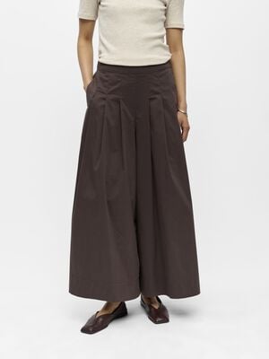 OBJPAIGE HW PLISSE CULOTTE PANT 145