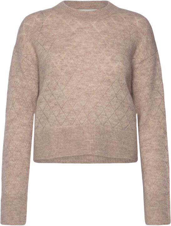 RWAida Alpaca LS Mock Neck Pullover