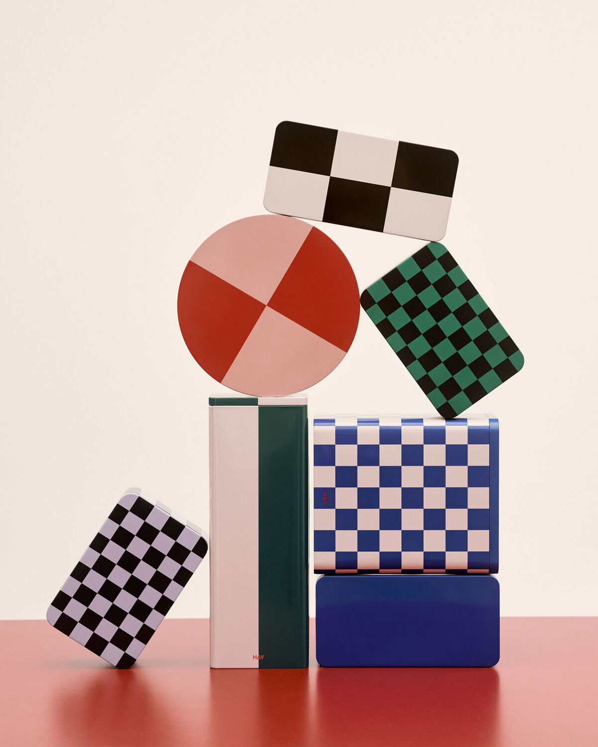 Tin Container-Small-Green and dark