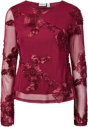 PCOFFIA LS BOATNECK TOP JRS D2D