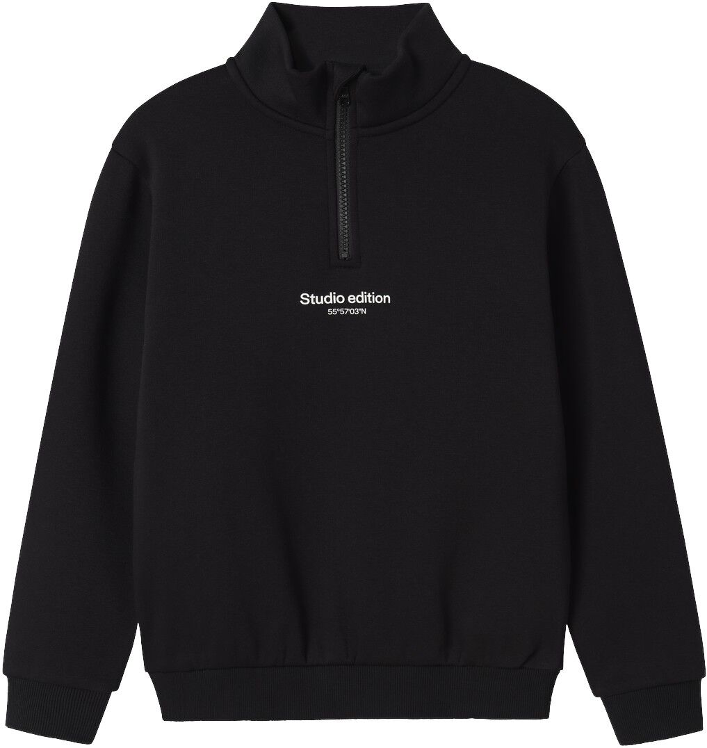 NKMBRODY LS NREG SWEAT ZIP BRU NOOS