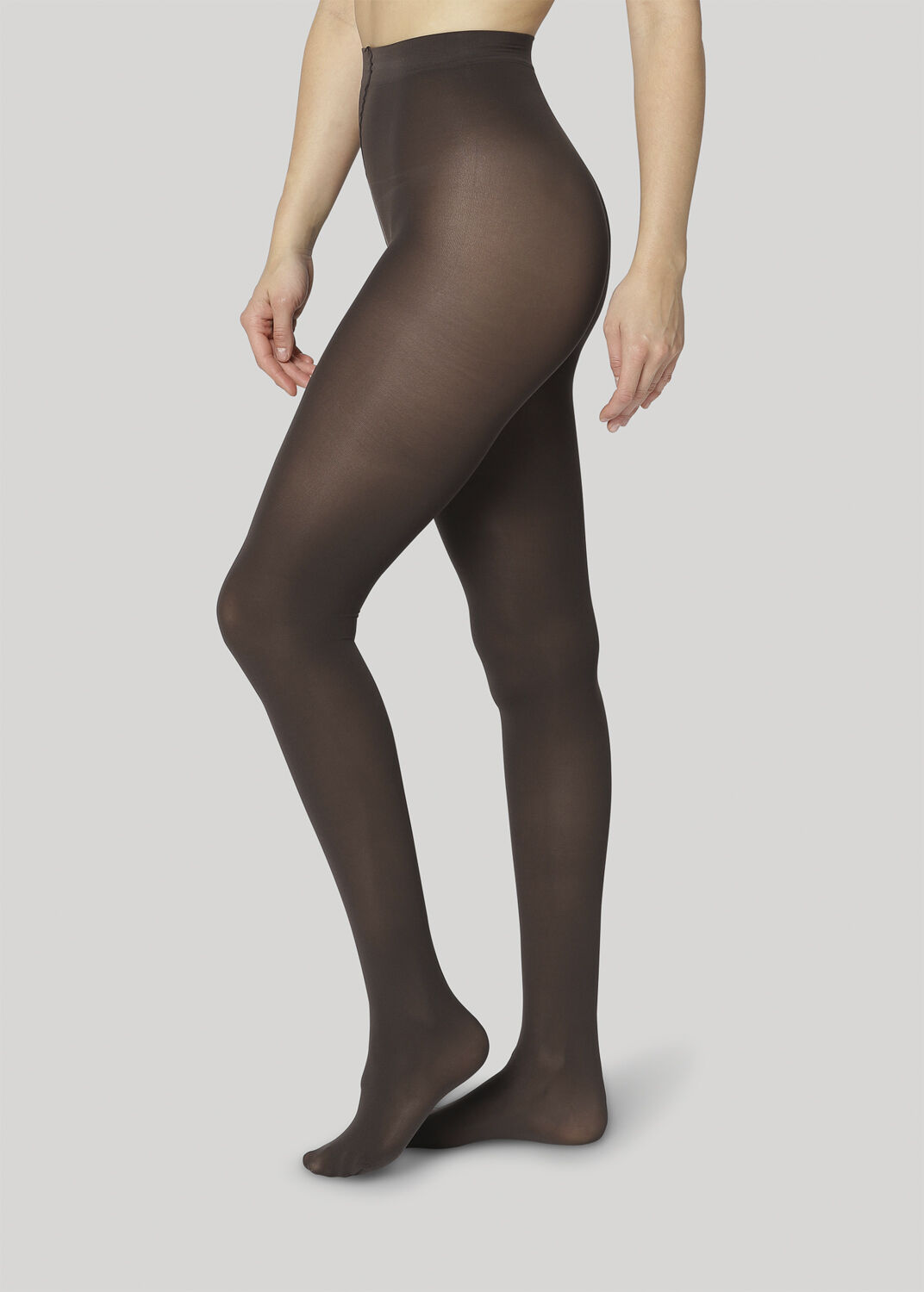 DD REBECCA 50 DENIER COFFEE BROWN M