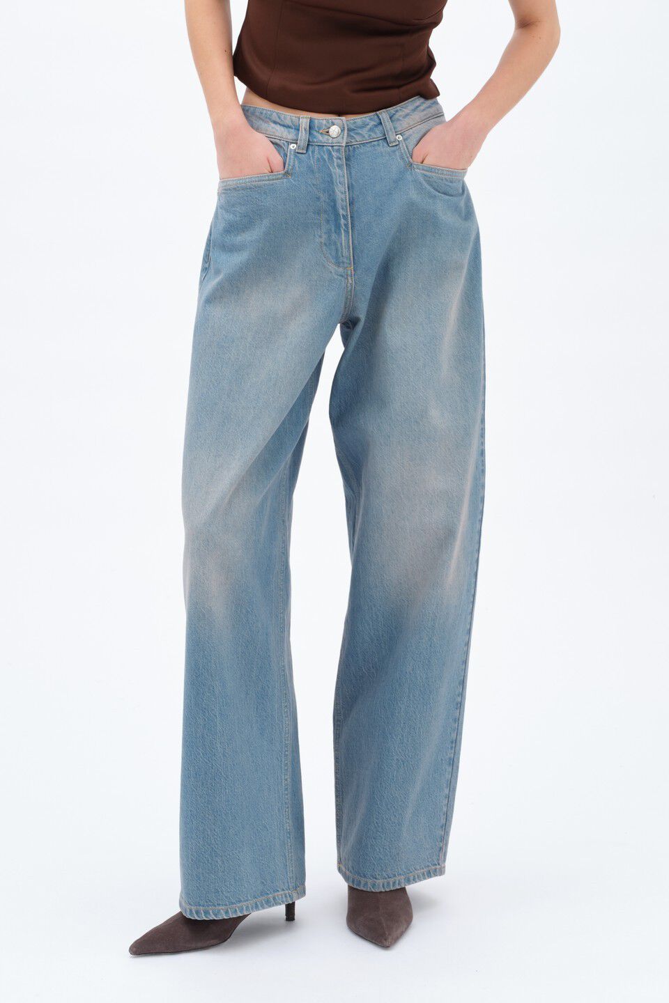 Cocoon Denim Pants