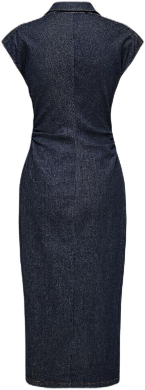 Onlbabe Capsleeve Midi Dress Dnm Rinse