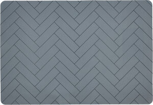 Bordstablett 33x48 Tiles China blue Silikon