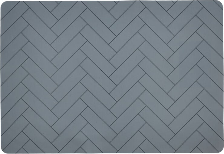 Bordstablett 33x48 Tiles China blue Silikon