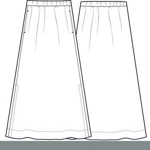 Alice Poplin Skirt GOTS