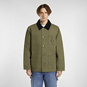 CHORE JACKET LINED CANVAS MILITARY