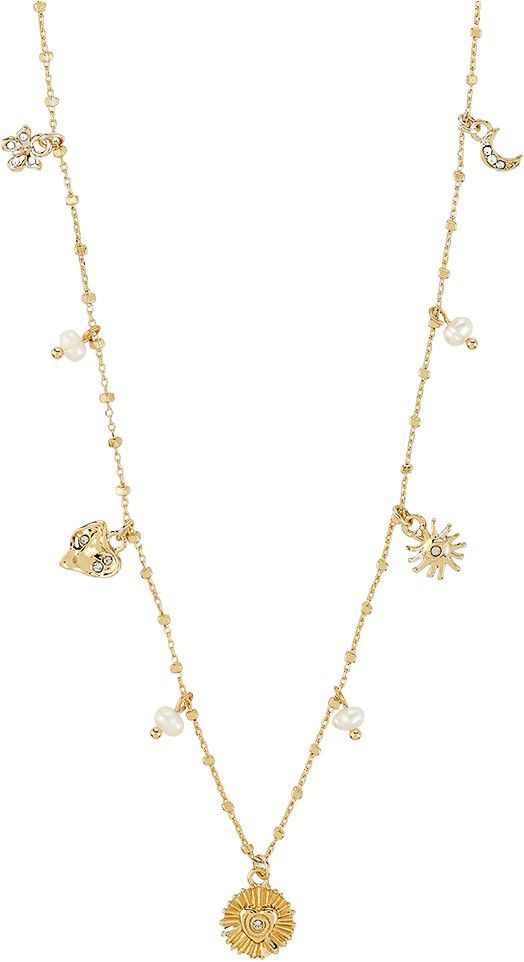 MYLAN halsk&aelig;de guldbelagt