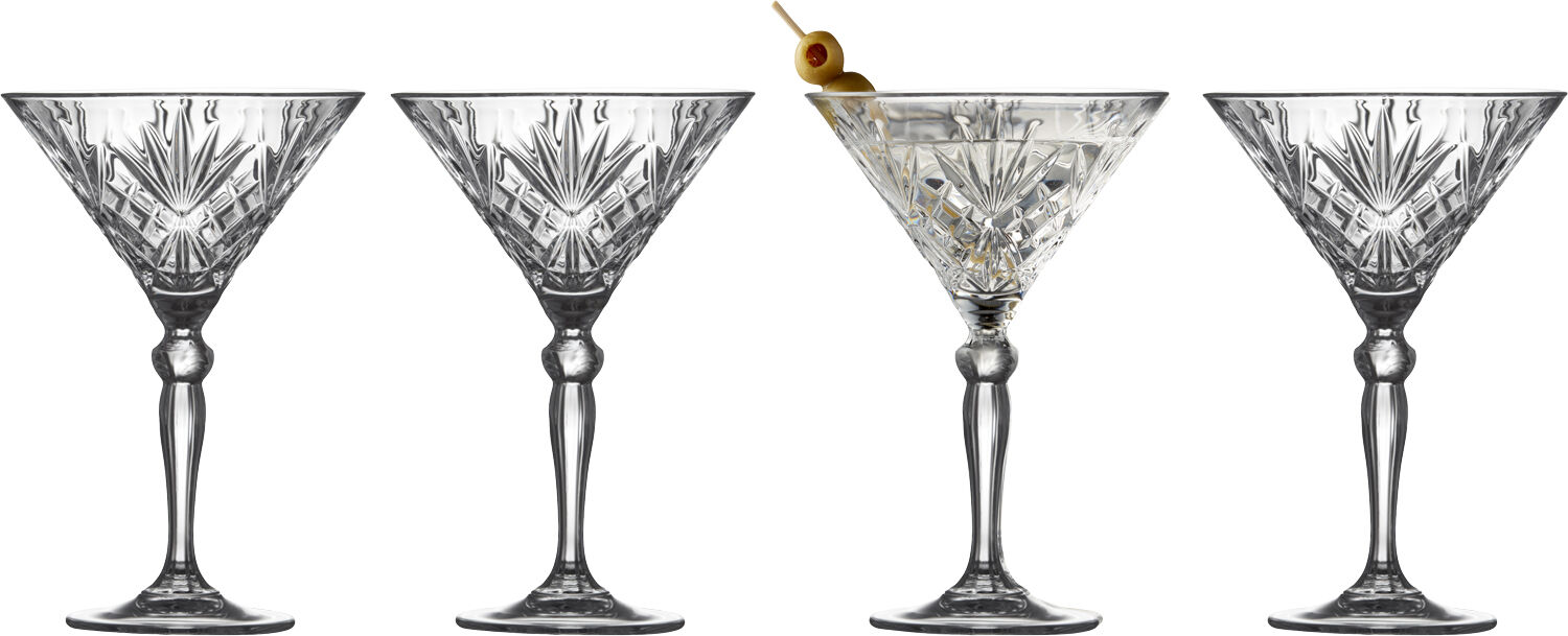 Cocktailglas Melodia 21 cl 4 st