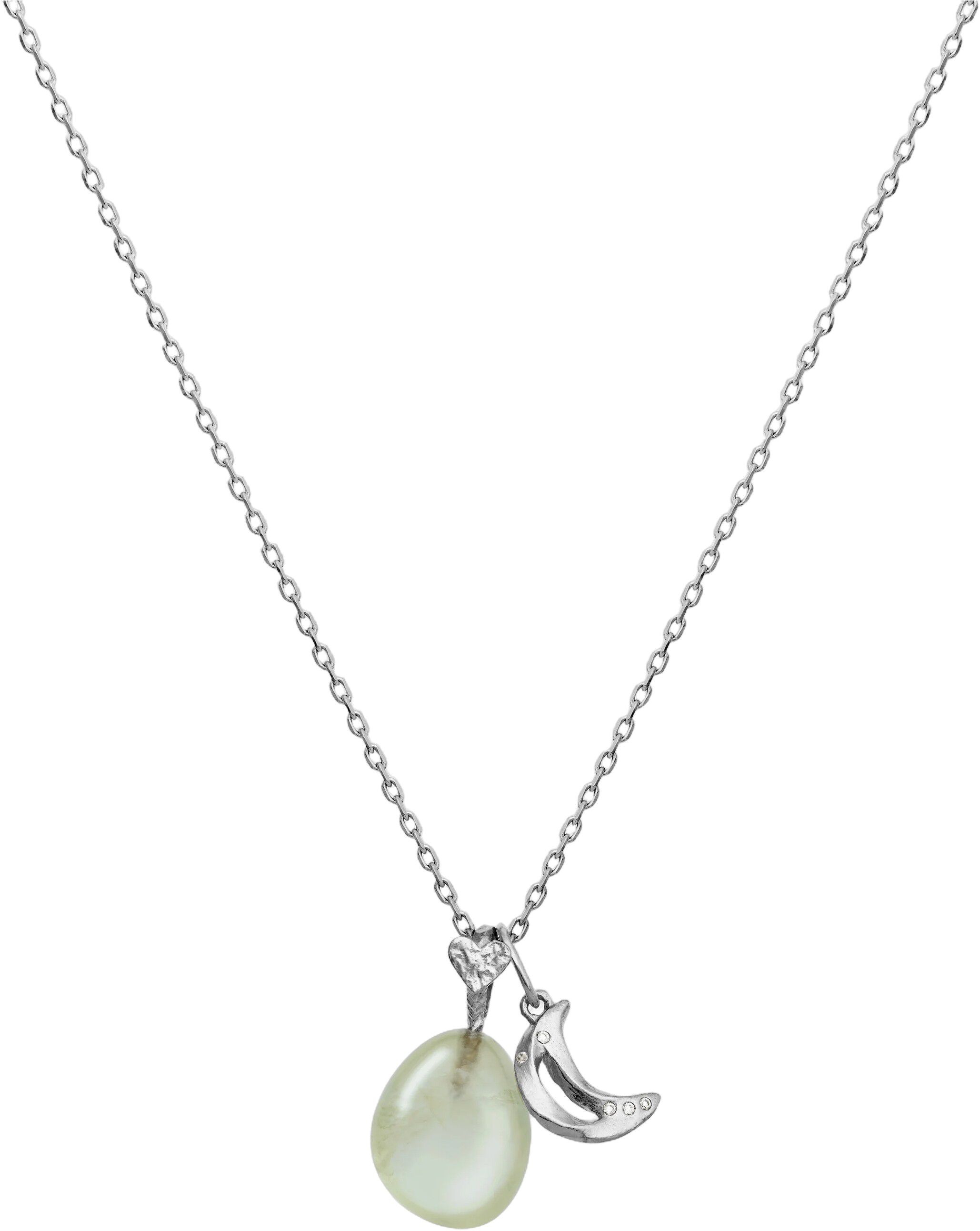 Prehnite Earth Pendant