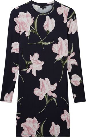 BAAFNEE Printed Long Sleeve Fitted