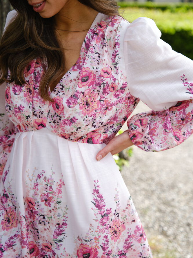 Semila Flower Print Dress