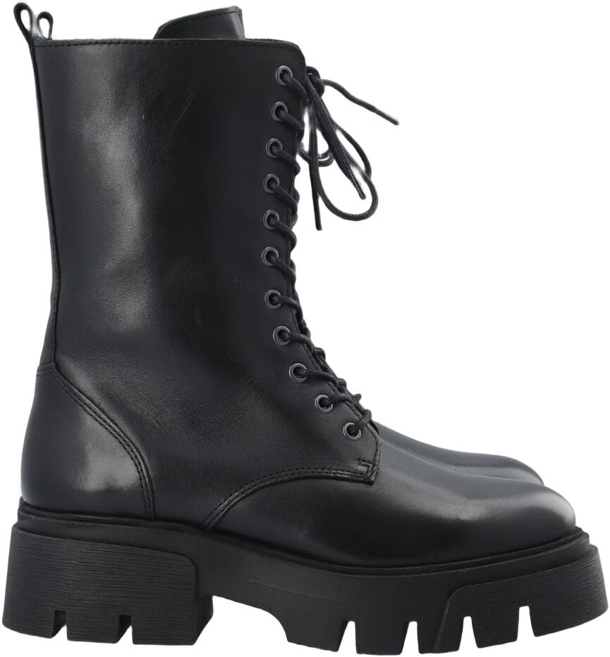 BIAMIA Lace Up Boot Smooth Leather