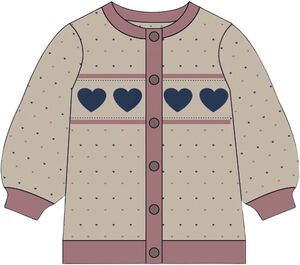 NOVA MULTI HEART CARDIGAN