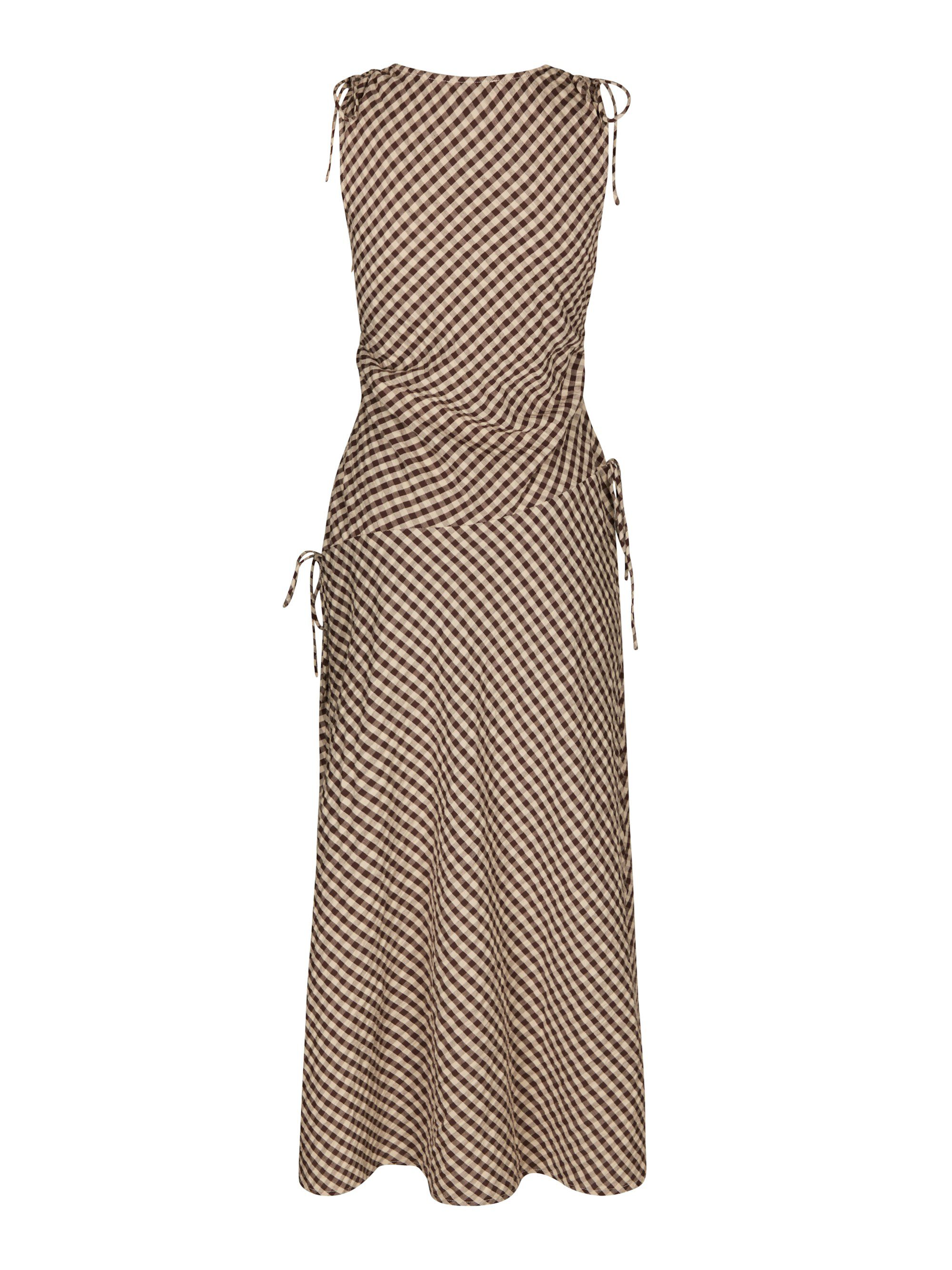 Saxton Check Dress