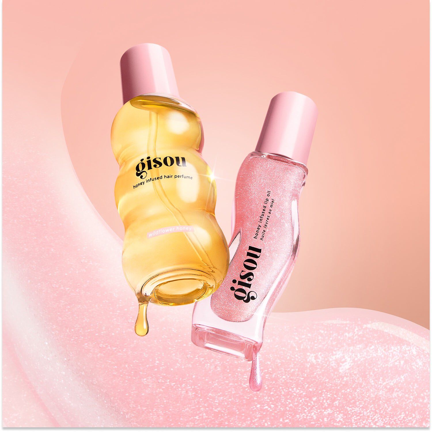 Sparkle & Spritz - Duo-set med h&aring;rparfym och l&auml;ppolja