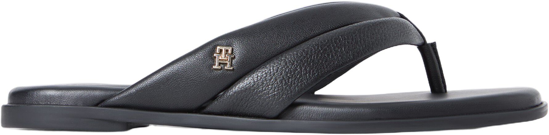 Leather Toe Post Flat Sandals