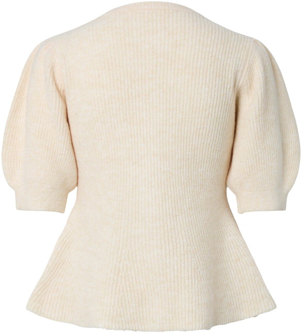 Pcsilly Ss Puff Knit Cardigan Noos Bc
