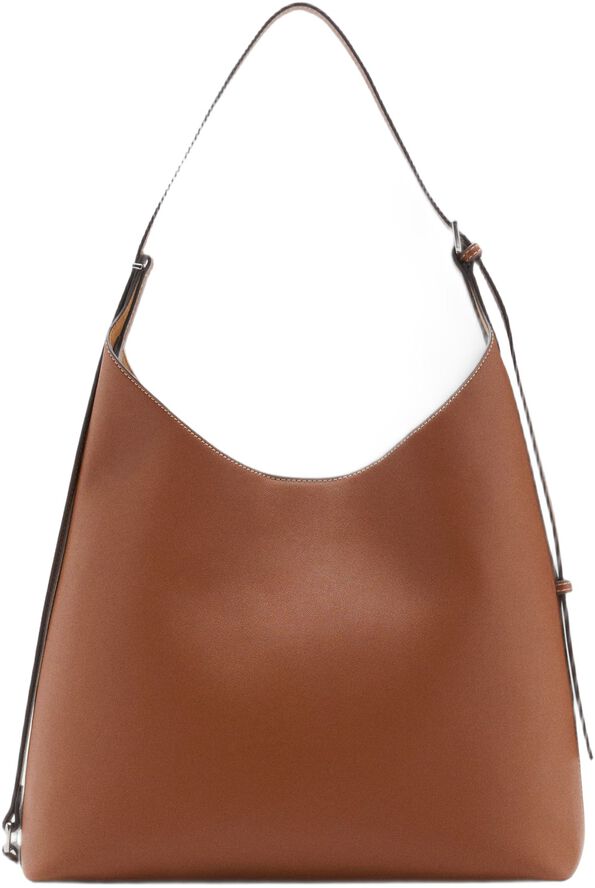 Shopper bag with buckle