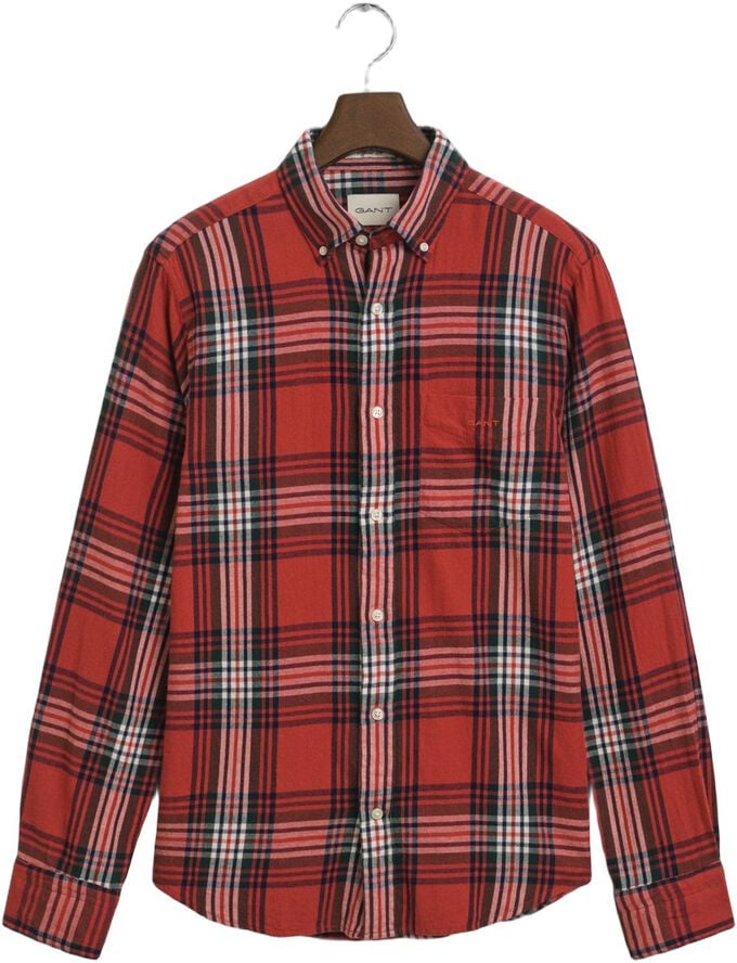 REG WINDBLOWN FLANNEL CHECK SHIRT