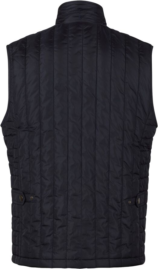 Vest Quilted Zip Nylon
