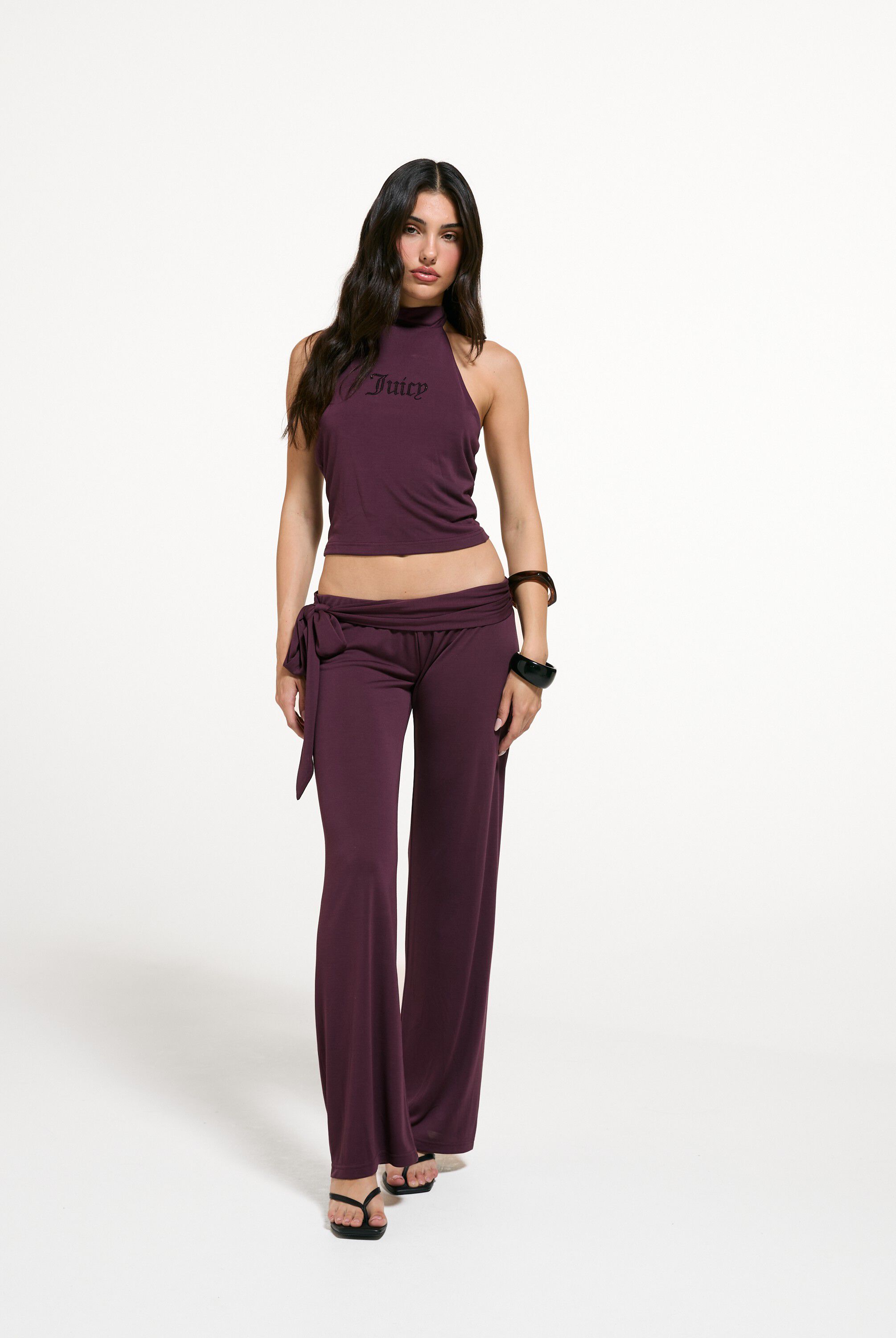EMERSON BELTED STRAIGHT LEG PANT