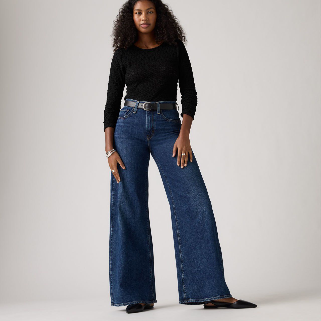 728 High Rise Wide Leg Jeans