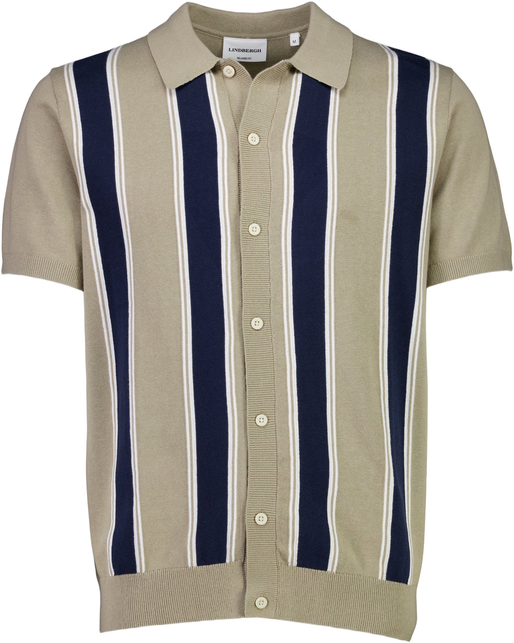 Knitted polo cardigan