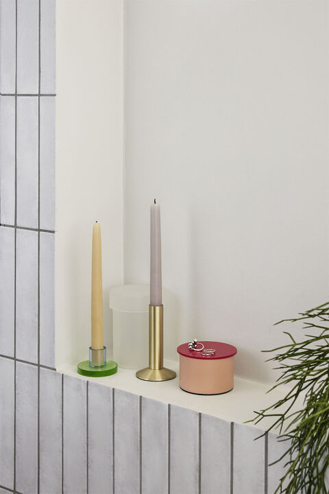 Astra Lysestage Small Blå/Grøn