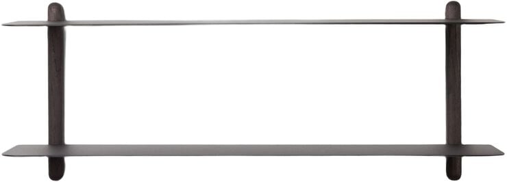 Nivo hylde F sort ask/ sort