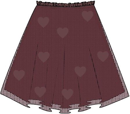 Tnvohanna Mesh Skirt