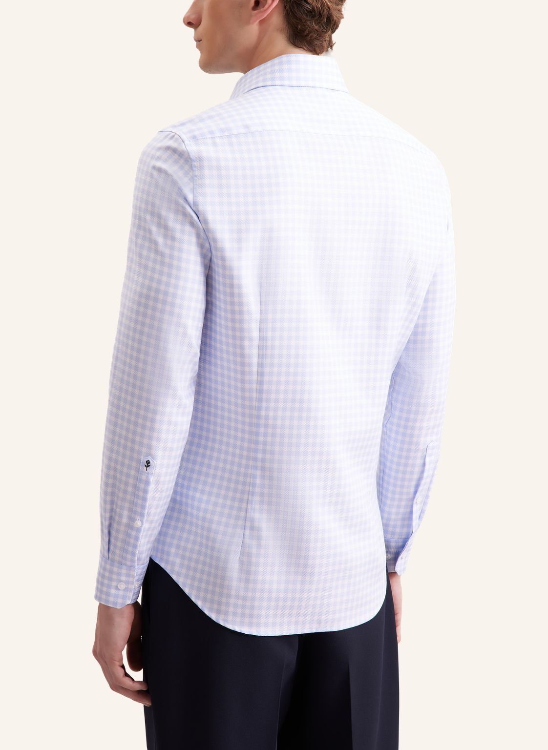 Business shirt Slim 1/1 Kent-Collar Check