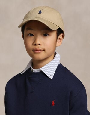 Cotton Chino Baseball Cap Kids