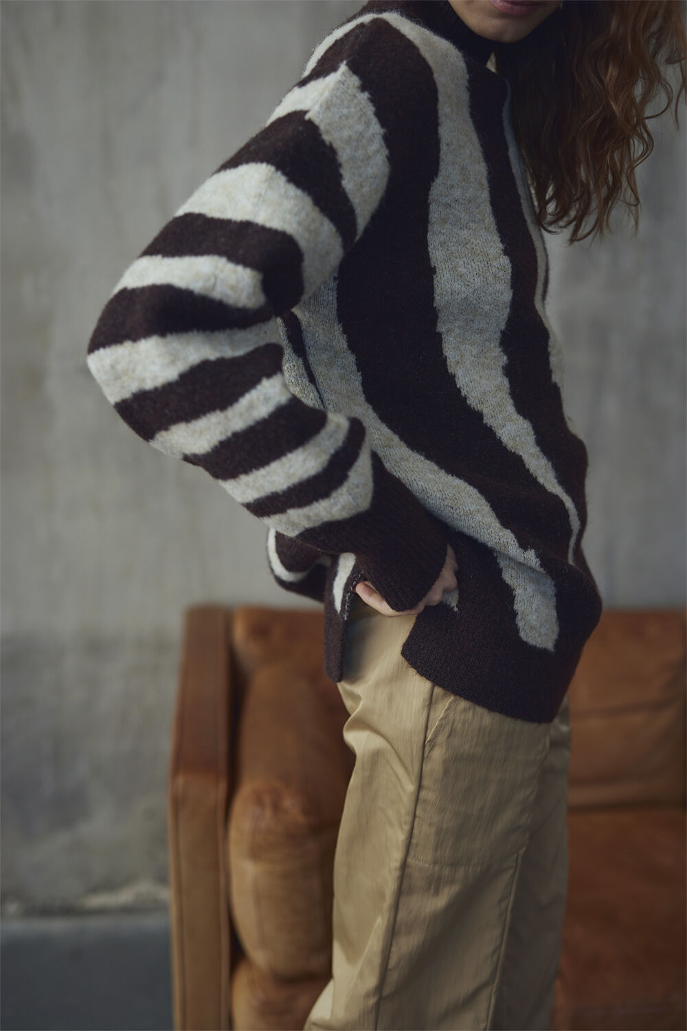 Uzebi knit pullover