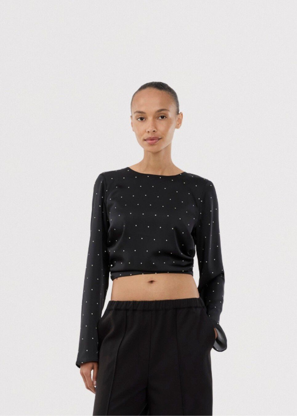 Tailormd print LS top