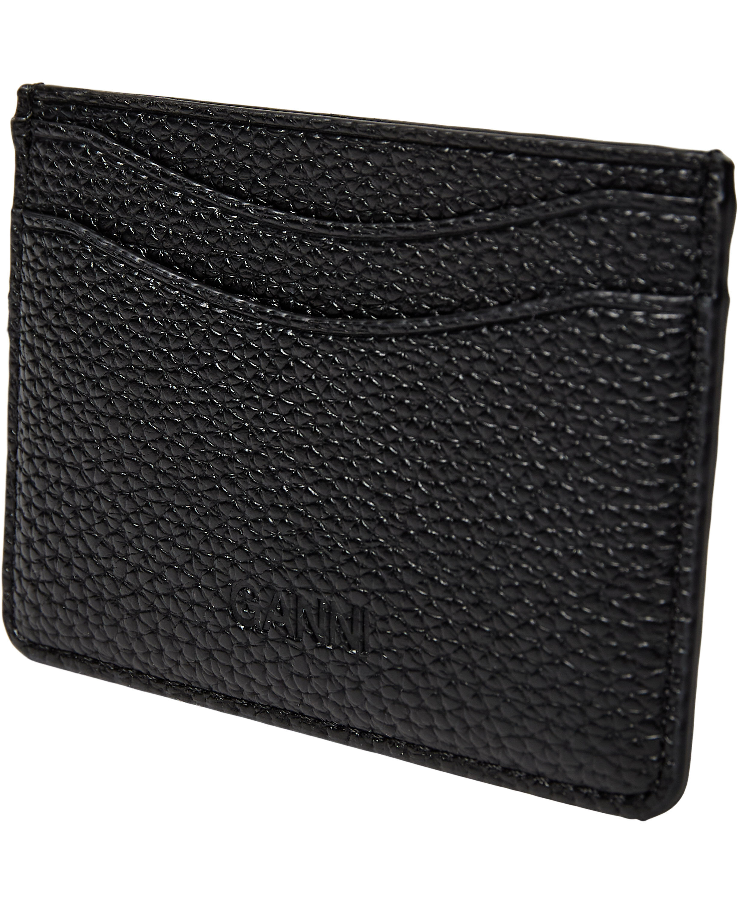 Ganni Card Holder Grained