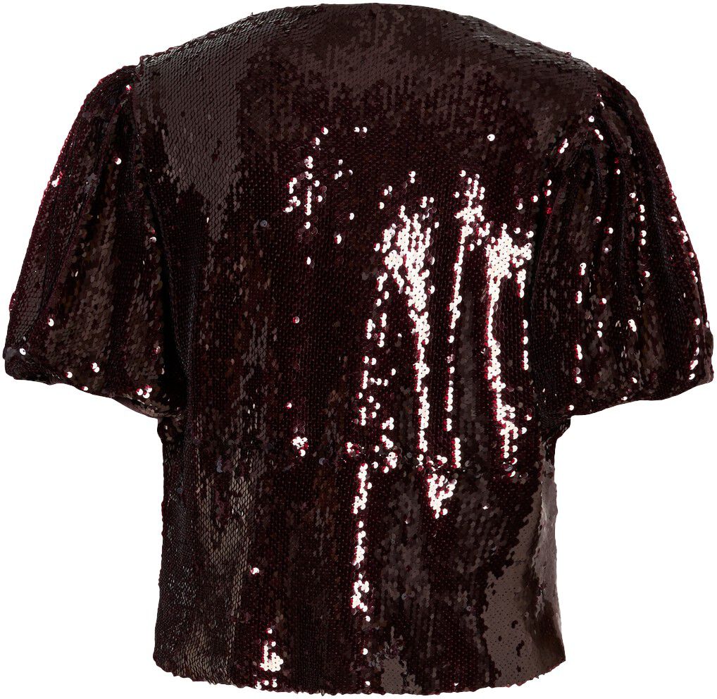 YASROYALINA 2/4 SEQUIN TOP - SHOW