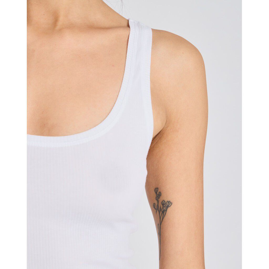 Beate Cotton Top 3x2 Rib Knit GOTS