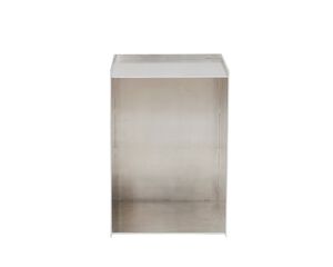 Rivet Box Table | Aluminum