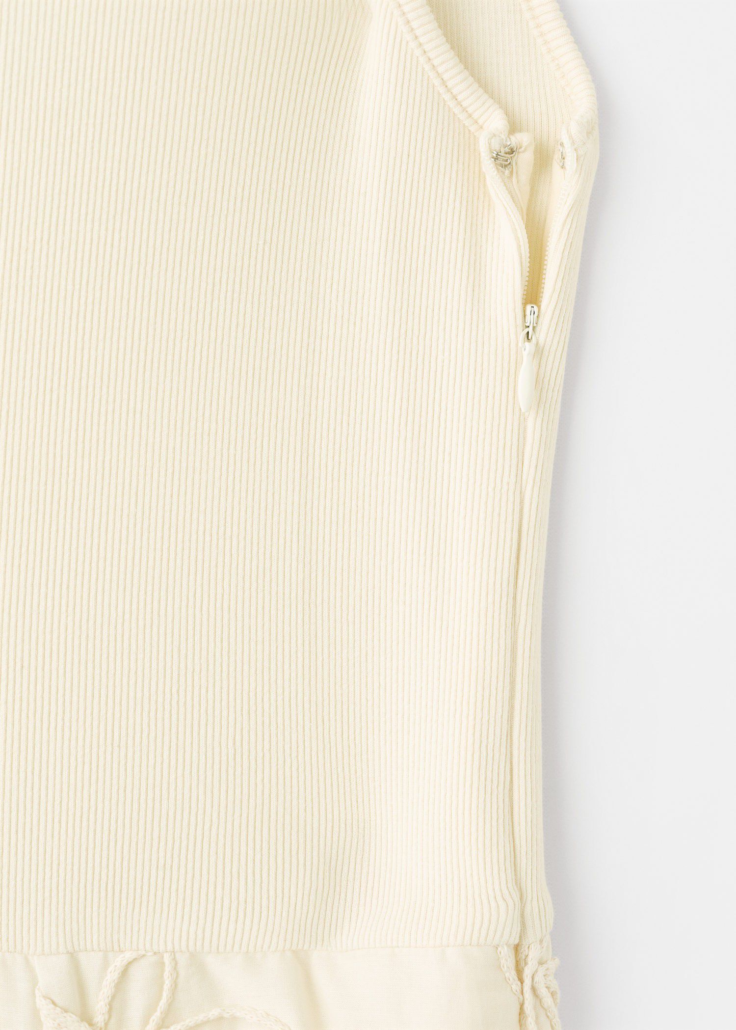 Floral embroidered combined dress